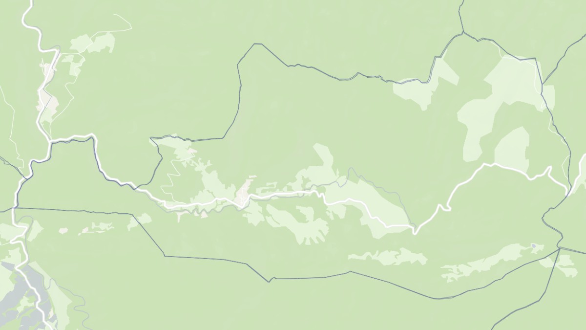 Aperçu cartographique de Sougraigne, centré sur la commune