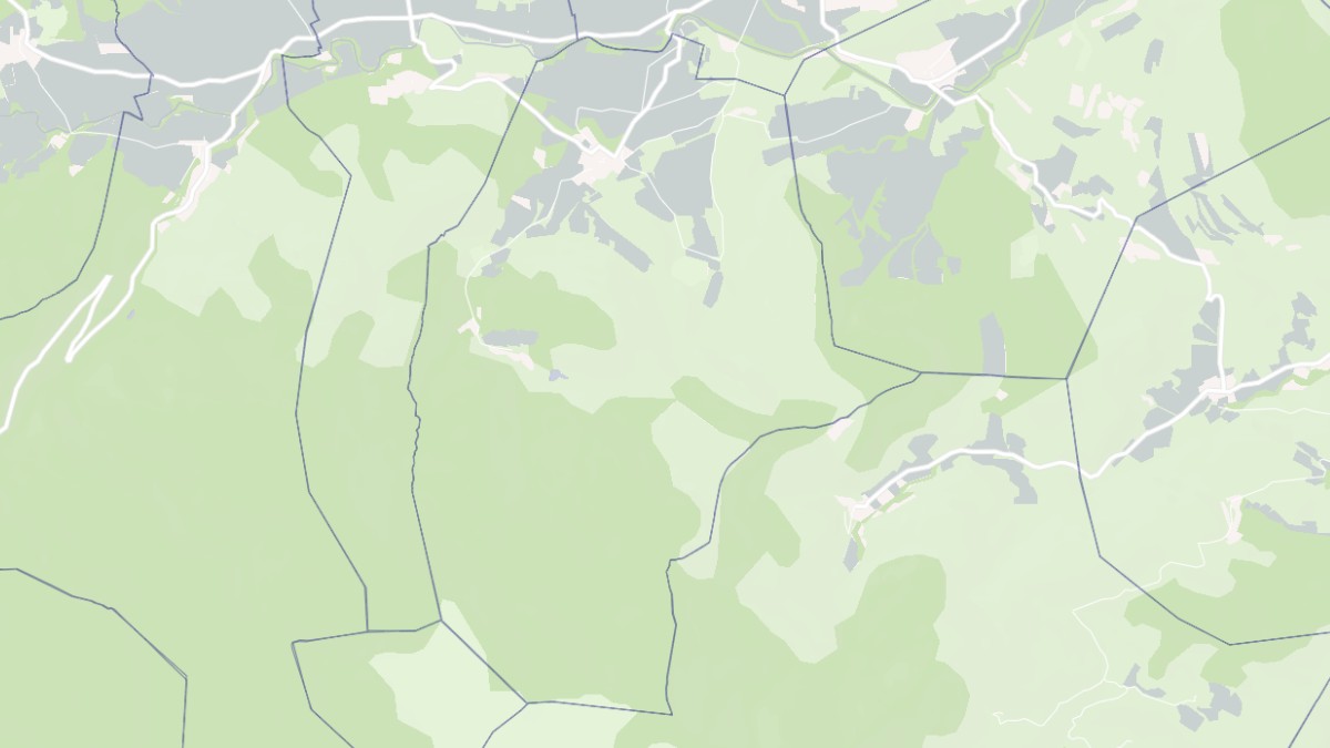 Aperçu cartographique de Taurize, centré sur la commune