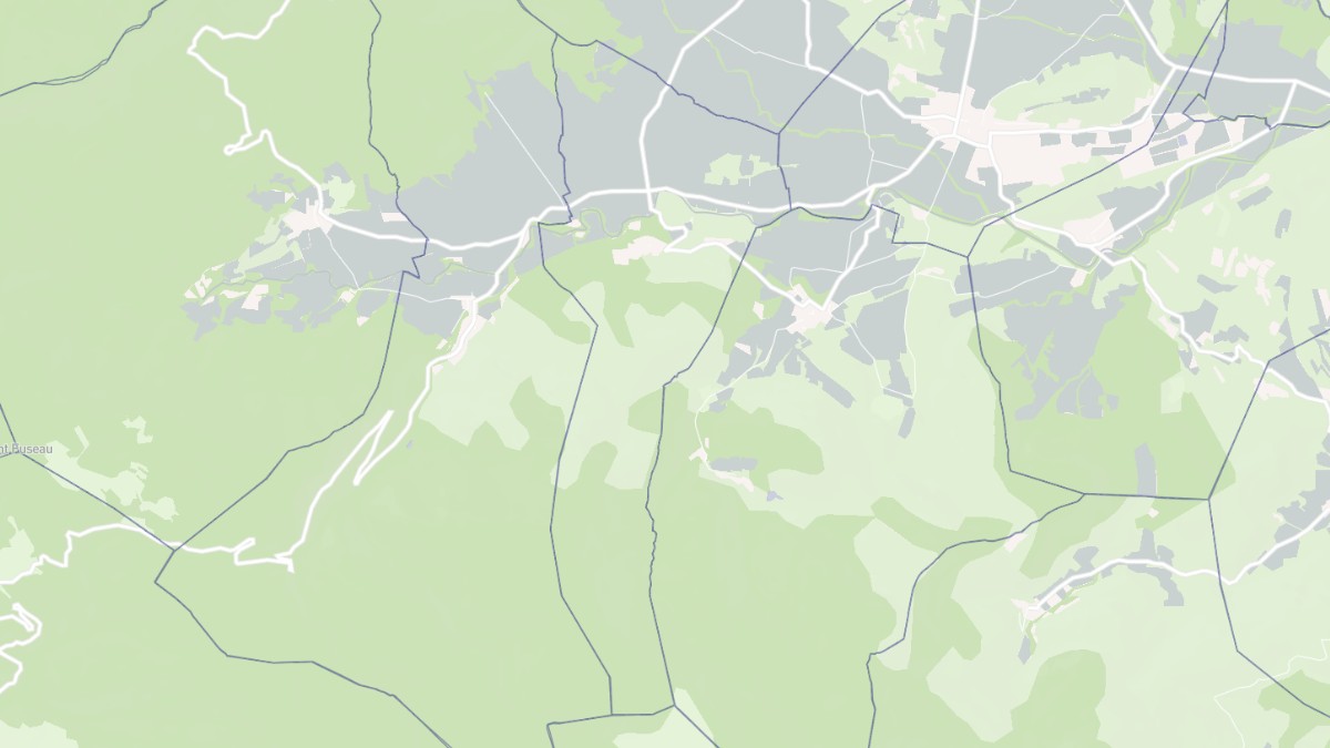 Aperçu cartographique de Villetritouls, centré sur la commune