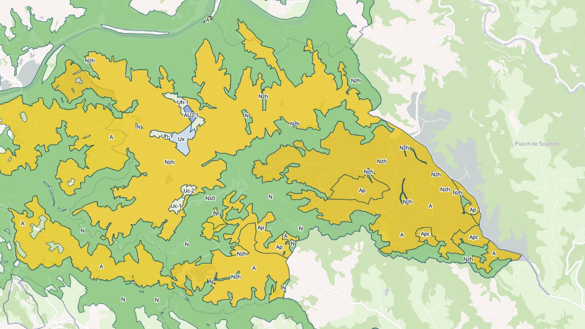 Aperçu cartographique de Almont-les-Junies, centré sur la commune