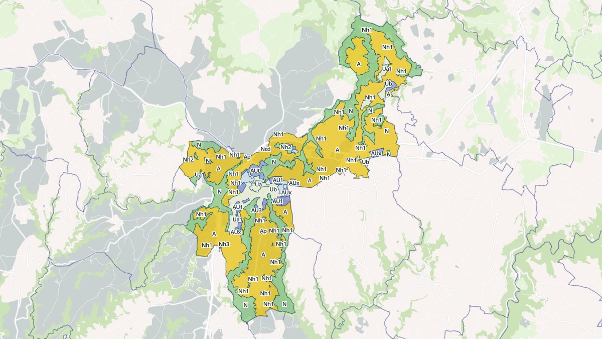 Aperçu cartographique de Baraqueville, centré sur la commune