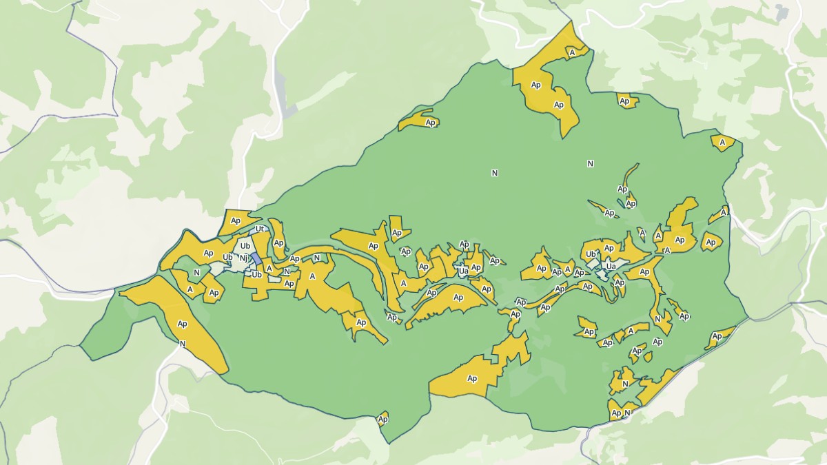 Aperçu cartographique de Fayet, centré sur la commune