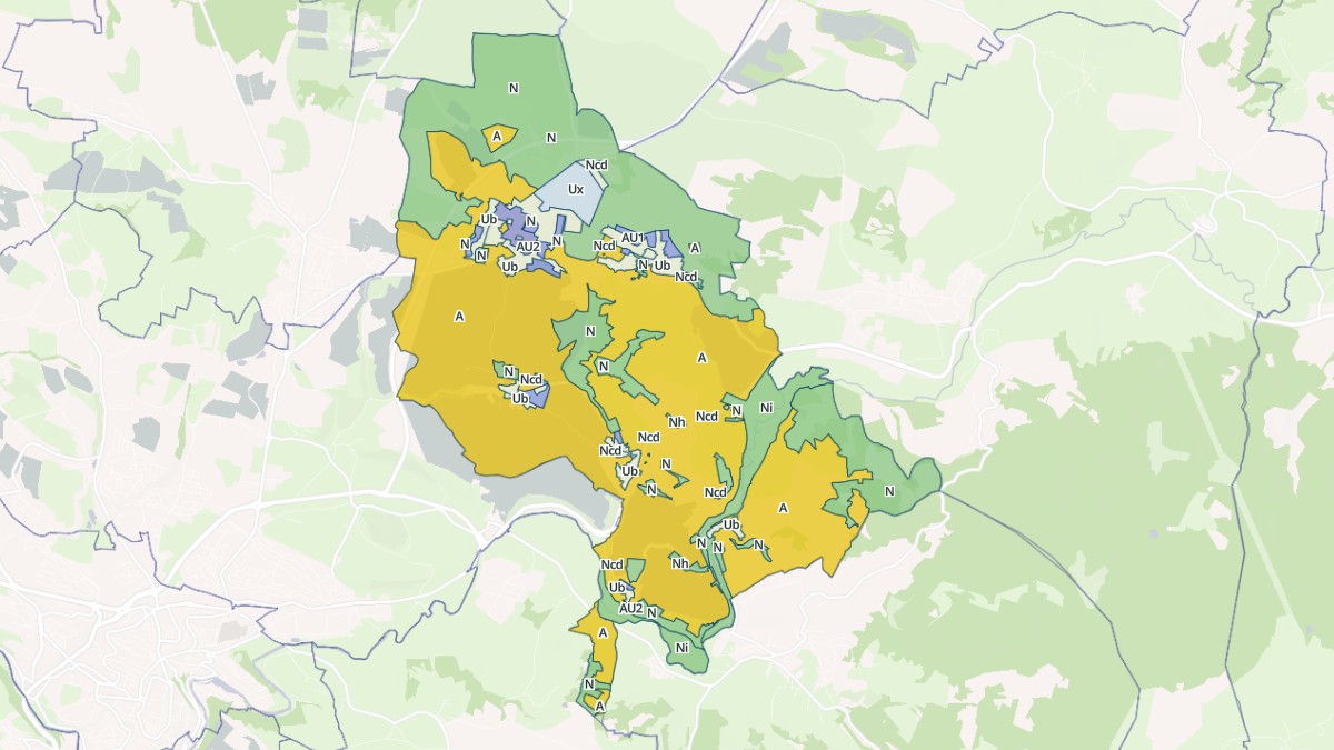Aperçu cartographique de La Loubière, centré sur la commune