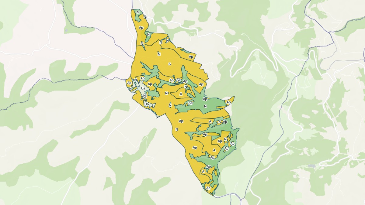 Aperçu cartographique de Montfranc, centré sur la commune