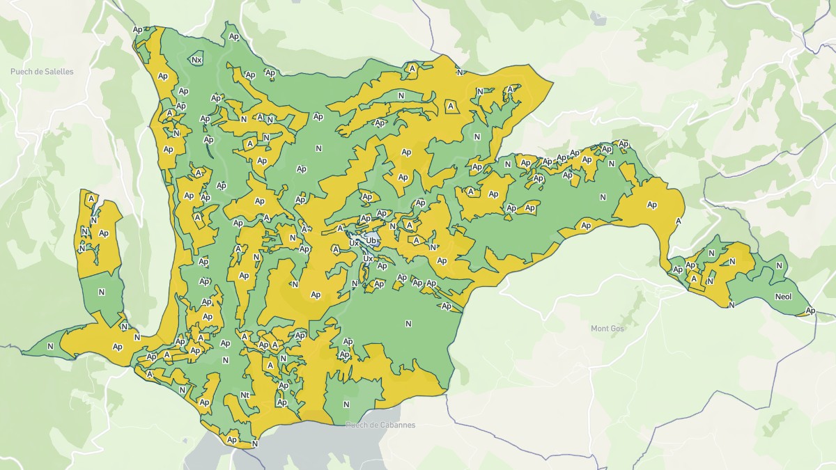 Aperçu cartographique de Murasson, centré sur la commune