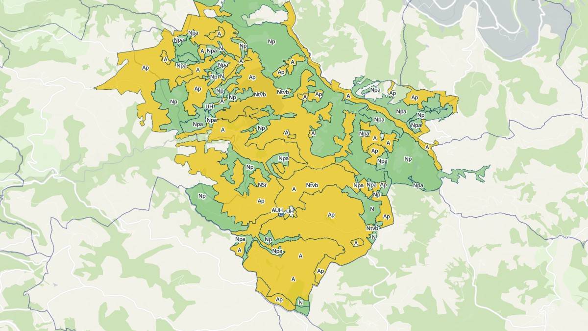 Aperçu cartographique de Saint-Juéry, centré sur la commune