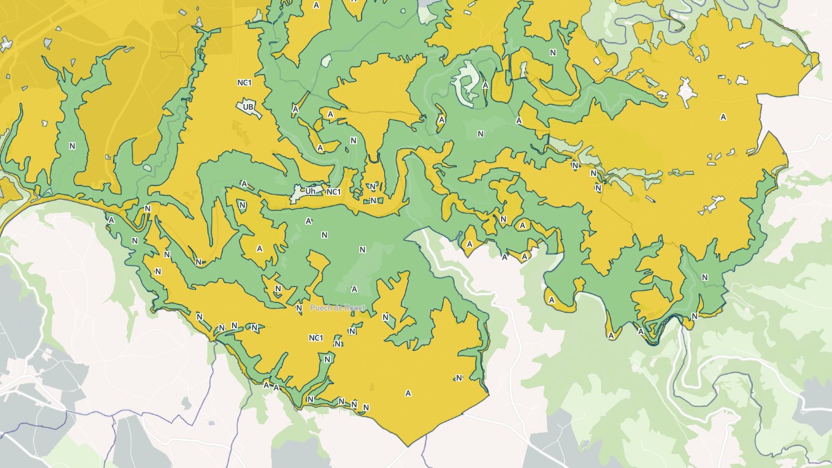 Aperçu cartographique de Saint-Just-sur-Viaur, centré sur la commune