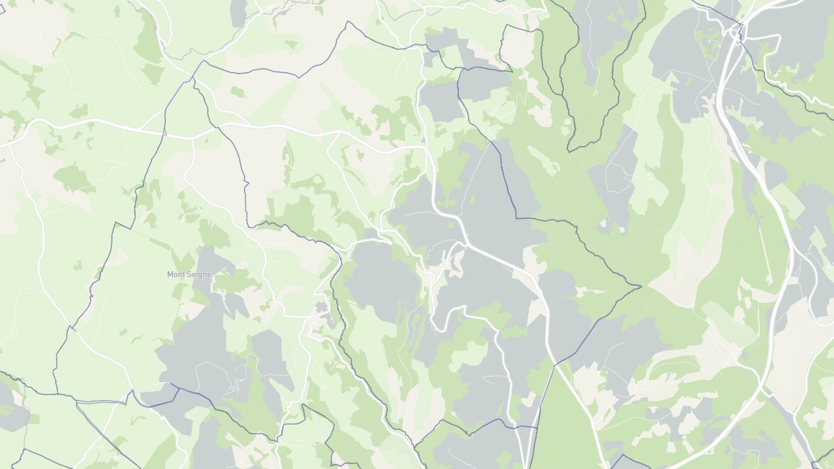 Aperçu cartographique de Saint-Léons, centré sur la commune