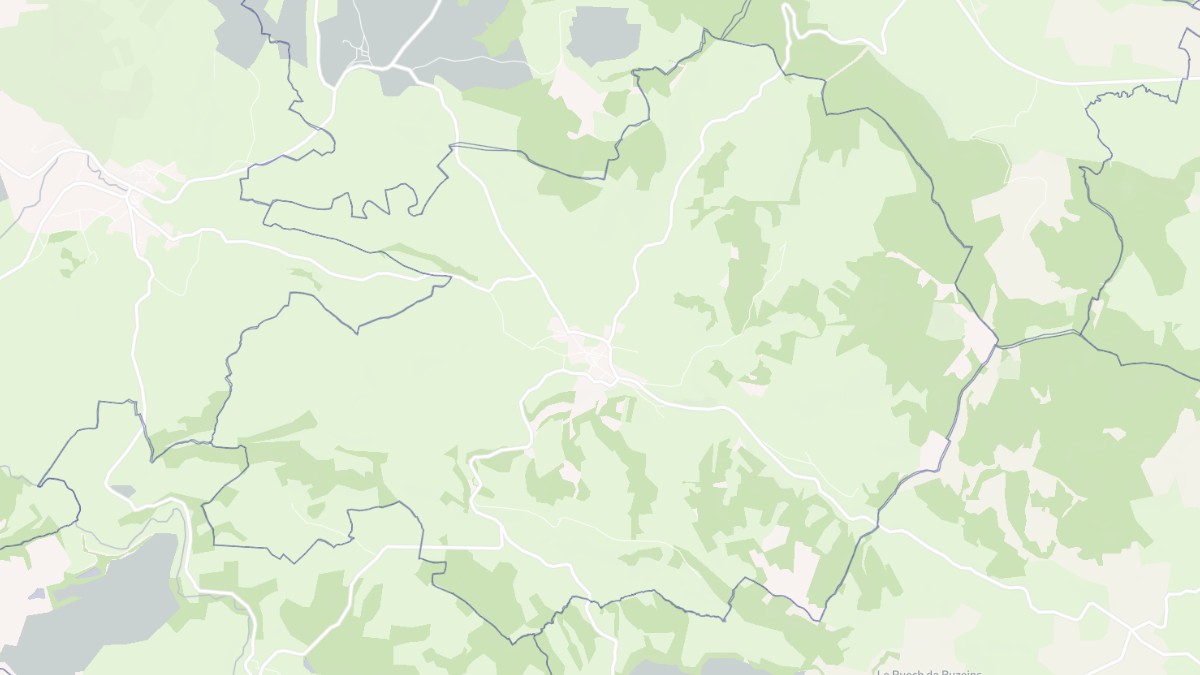 Aperçu cartographique de Vimenet, centré sur la commune