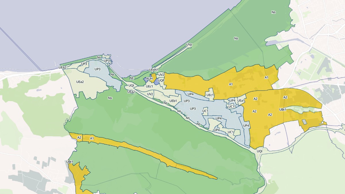 Aperçu cartographique de Châteauneuf-les-Martigues, centré sur la commune