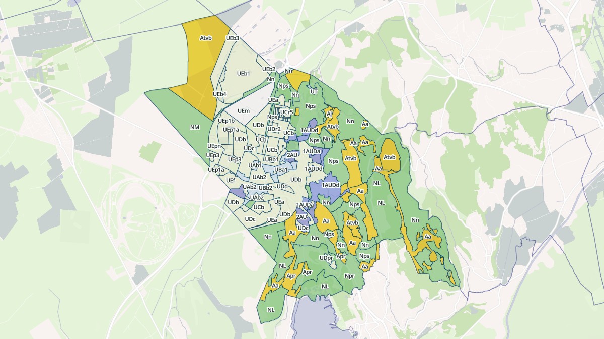 Aperçu cartographique de Miramas, centré sur la commune