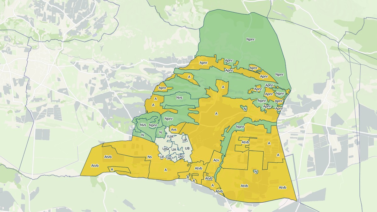 Aperçu cartographique de Mouriès, centré sur la commune