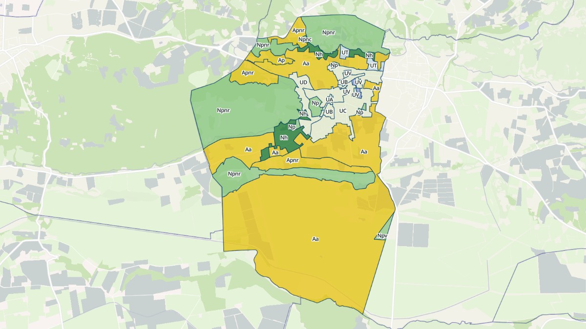 Aperçu cartographique de Paradou, centré sur la commune