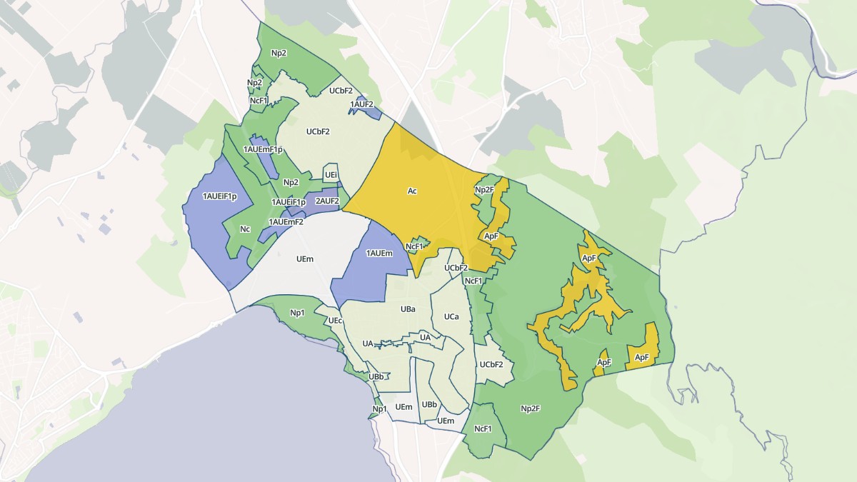 Aperçu cartographique de Rognac, centré sur la commune