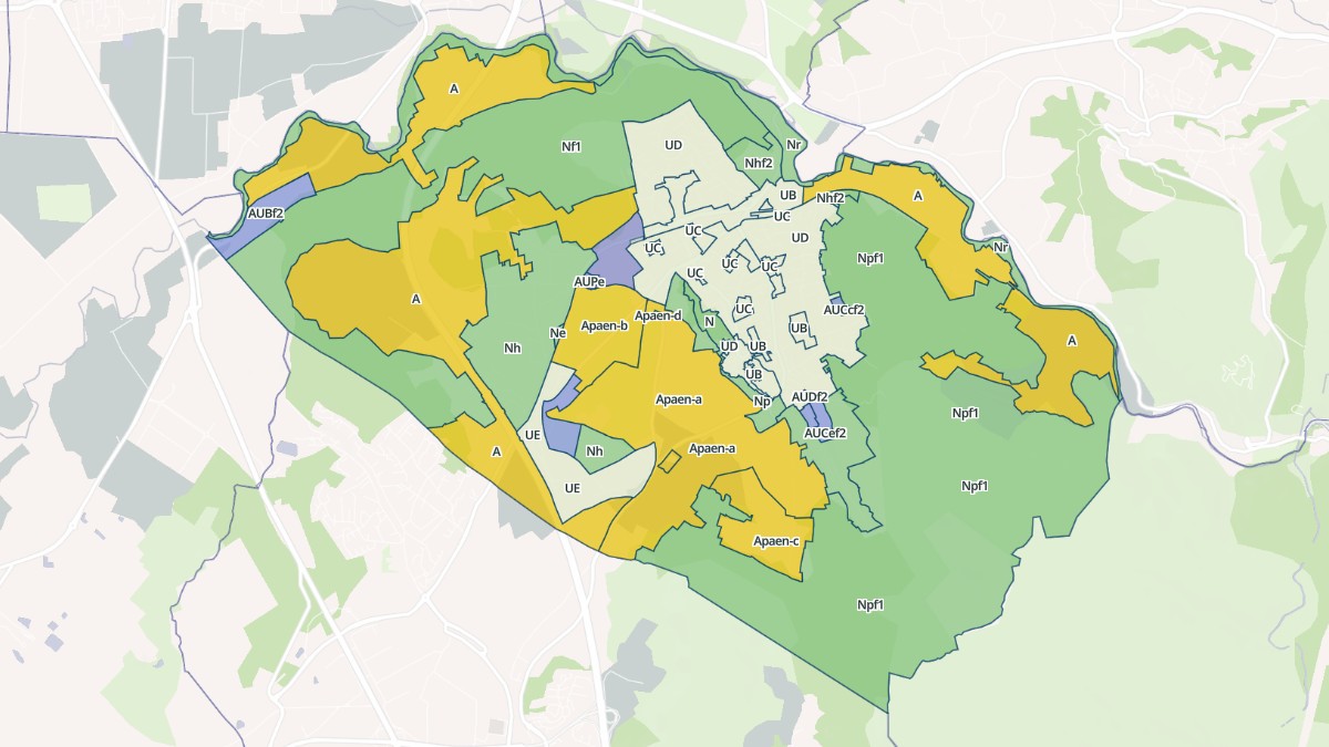 Aperçu cartographique de Velaux, centré sur la commune