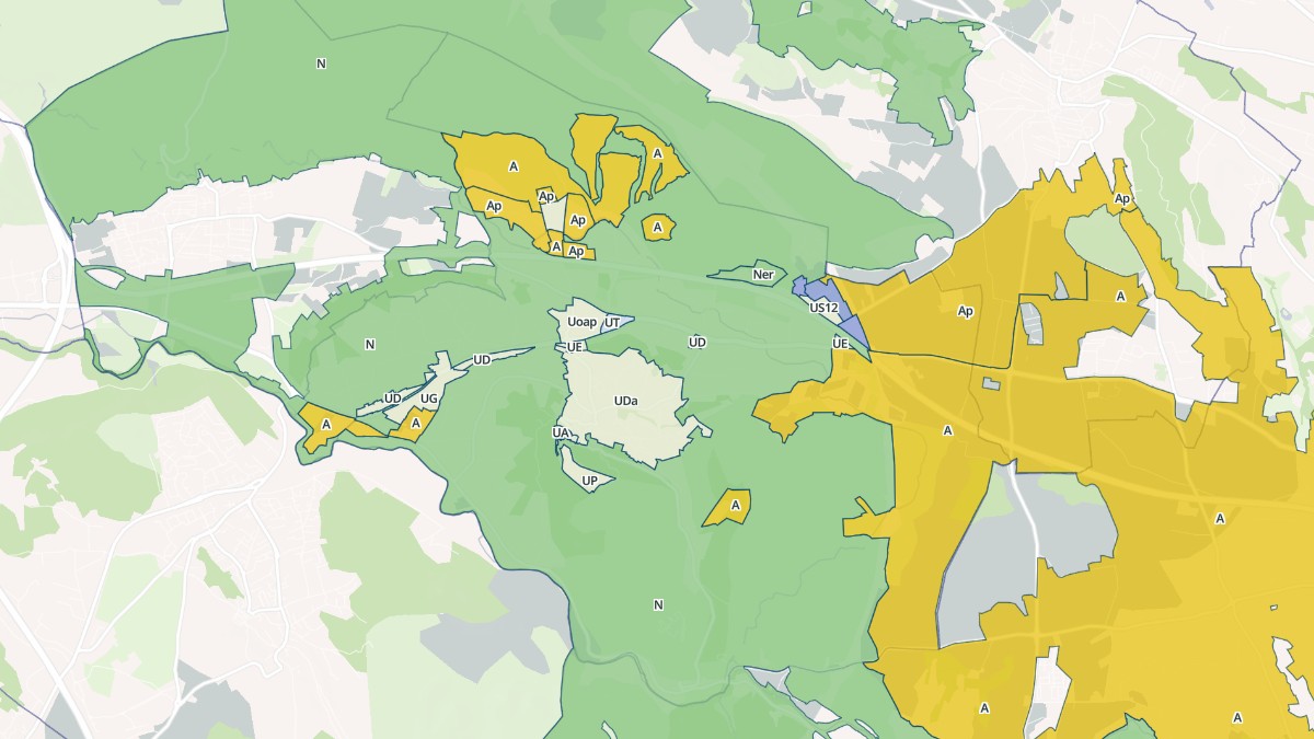 Aperçu cartographique de Ventabren, centré sur la commune