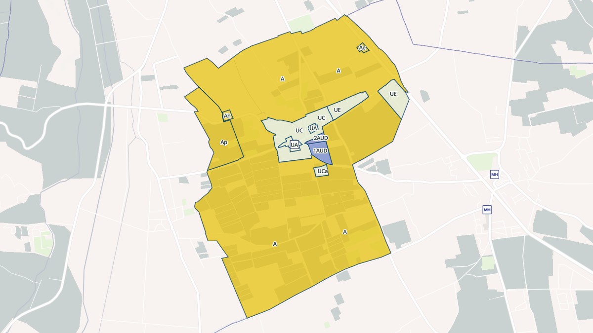 Aperçu cartographique de Verquières, centré sur la commune