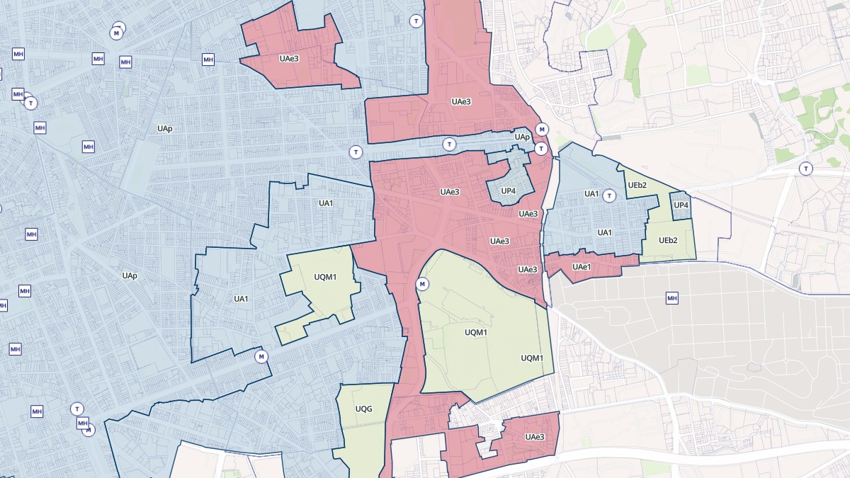Aperçu cartographique de Marseille 5e Arrondissement, centré sur la commune