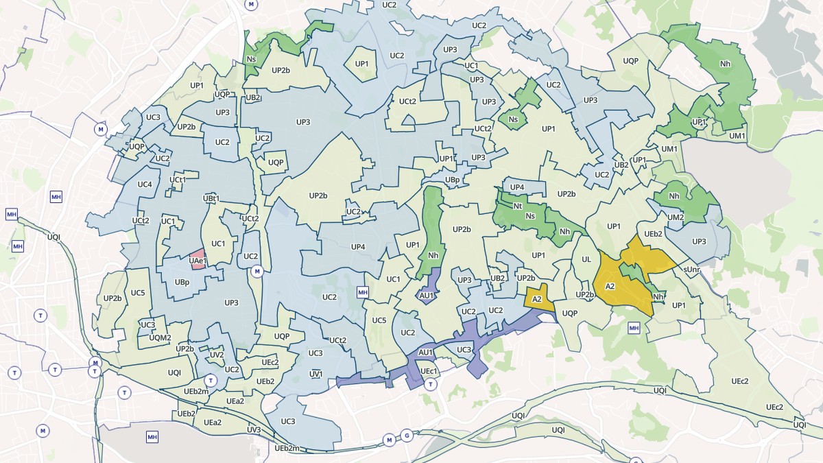 Aperçu cartographique de Marseille 12e Arrondissement, centré sur la commune