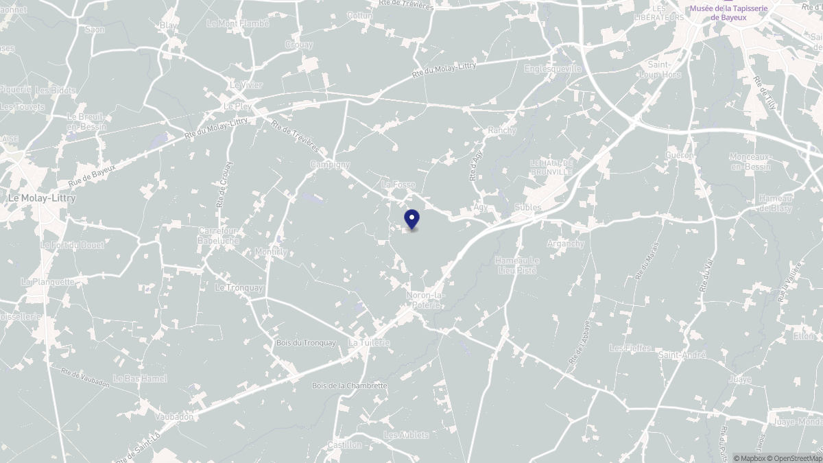 Aperçu cartographique de Agy, centré sur la commune