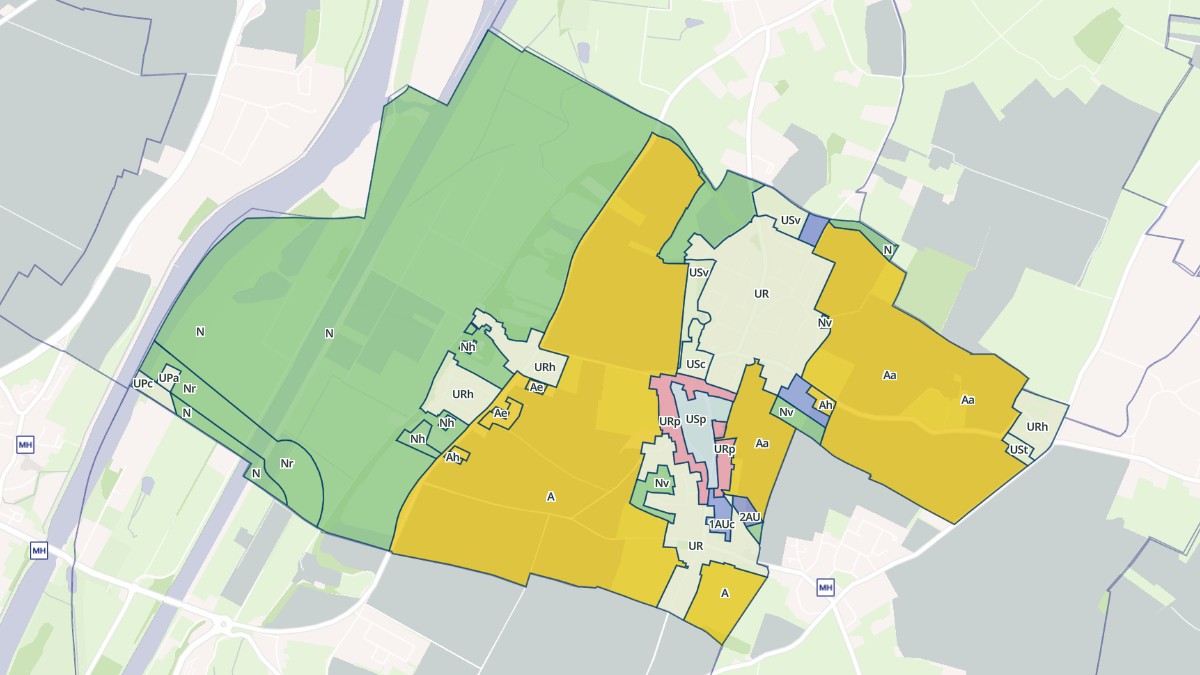 Aperçu cartographique de Amfreville, centré sur la commune