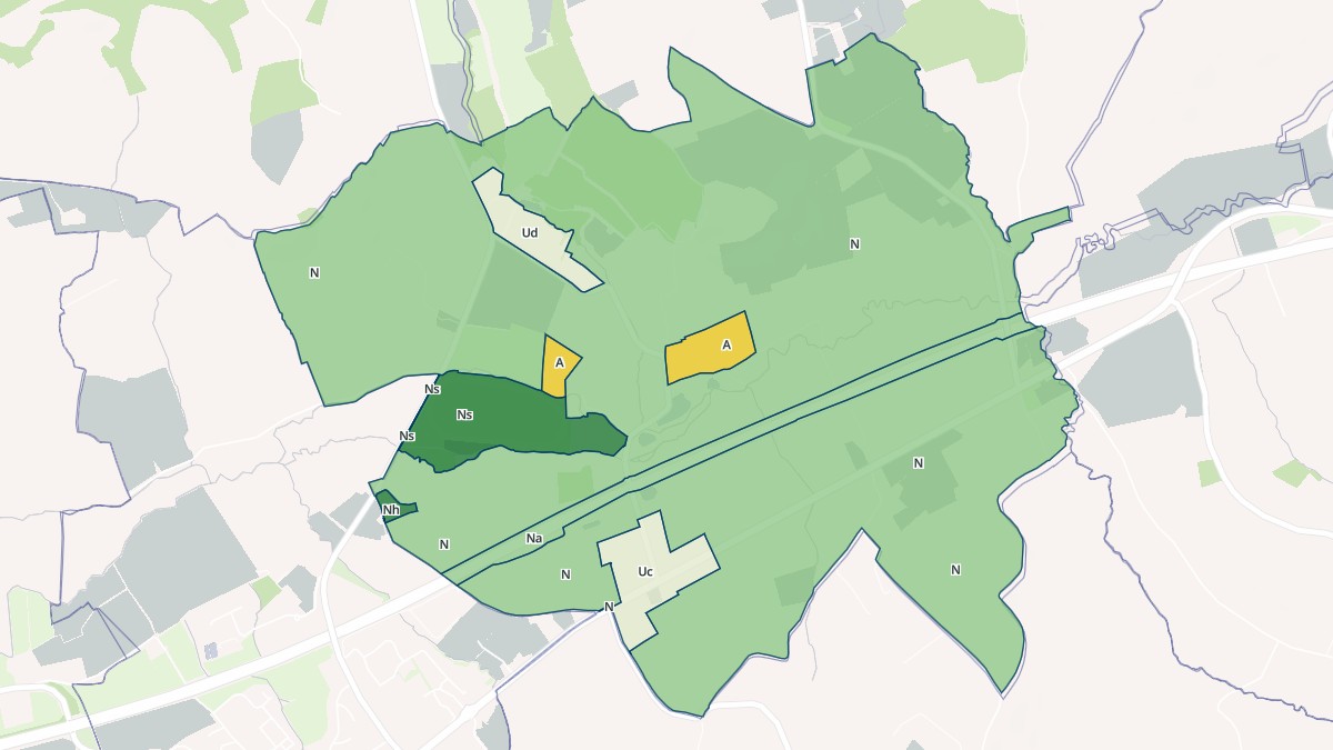 Aperçu cartographique de Angerville, centré sur la commune