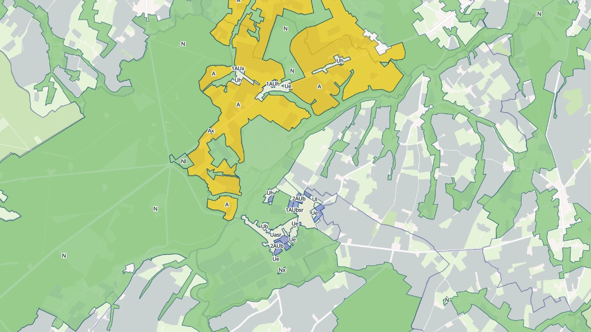 Aperçu cartographique de Balleroy-sur-Drôme, centré sur la commune