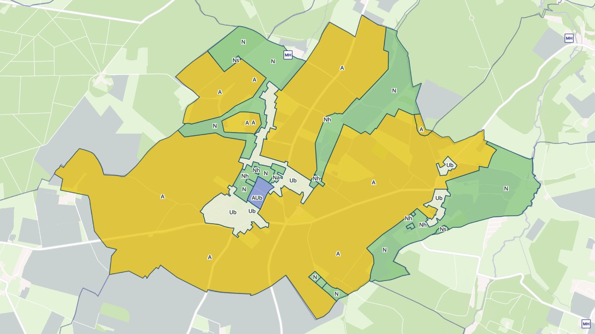 Aperçu cartographique de Barbery, centré sur la commune