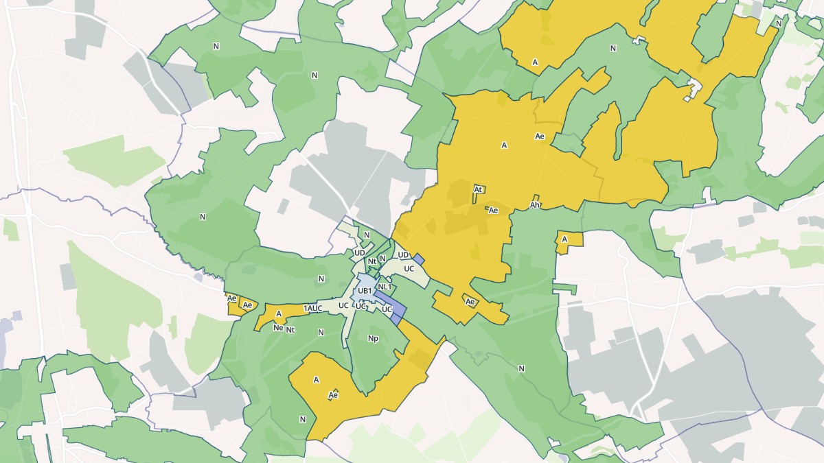 Aperçu cartographique de Blangy-le-Château, centré sur la commune