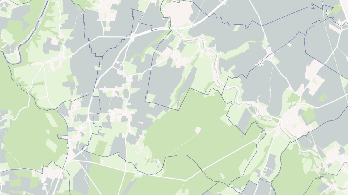 Aperçu cartographique de Boulon, centré sur la commune