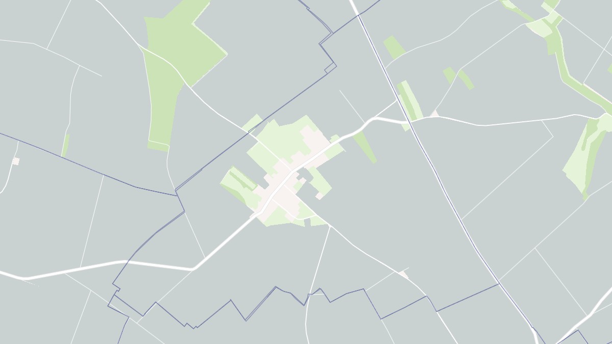 Aperçu cartographique de Le Bû-sur-Rouvres, centré sur la commune