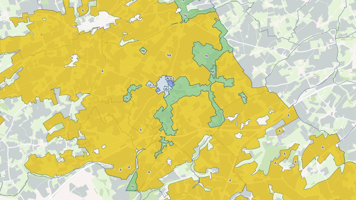 Aperçu cartographique de Cahagnes, centré sur la commune