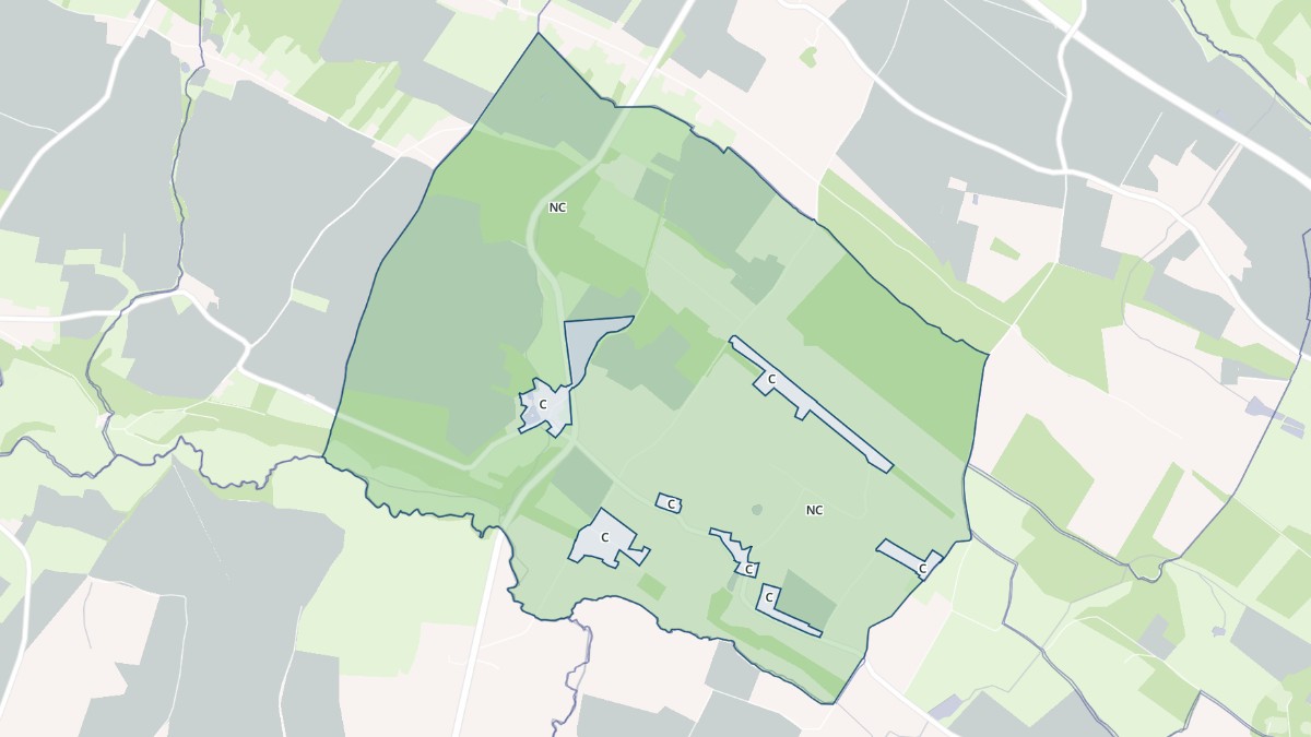 Aperçu cartographique de Cordey, centré sur la commune