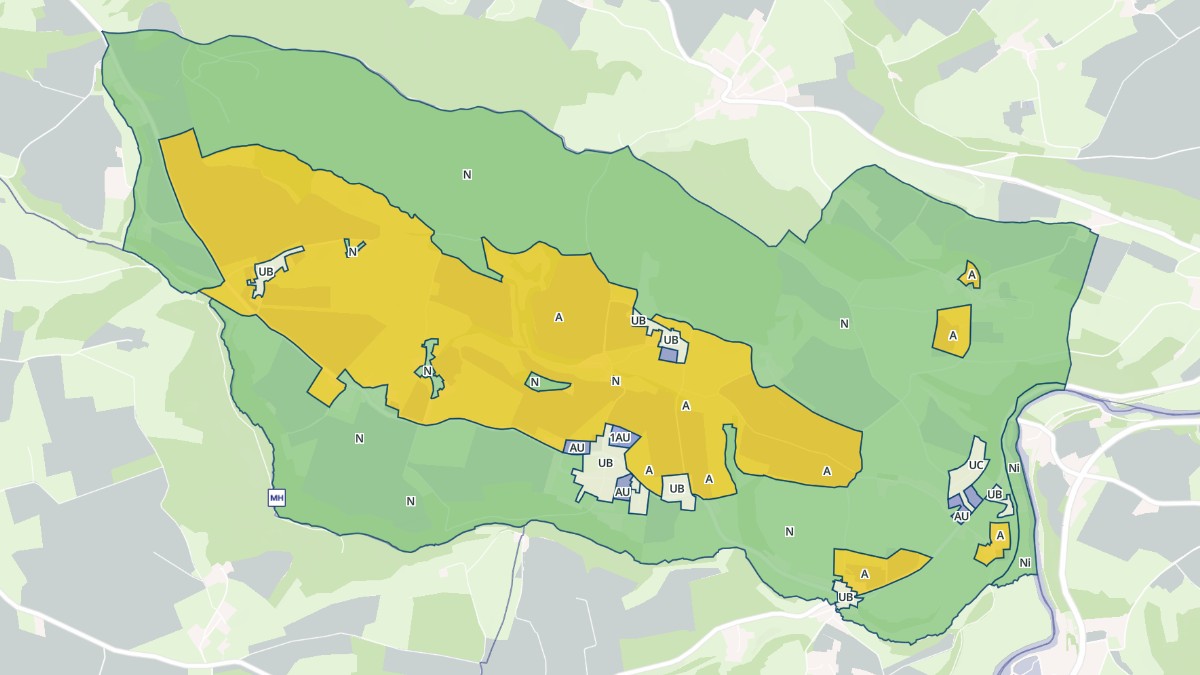 Aperçu cartographique de Culey-le-Patry, centré sur la commune