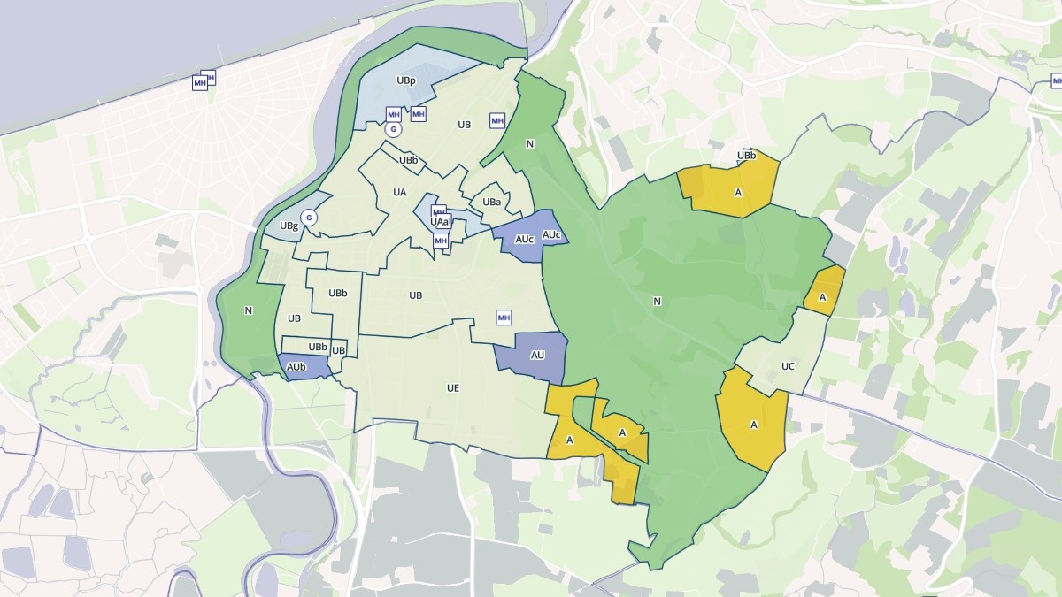 Aperçu cartographique de Dives-sur-Mer, centré sur la commune
