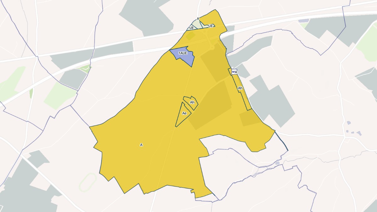 Aperçu cartographique de Drubec, centré sur la commune