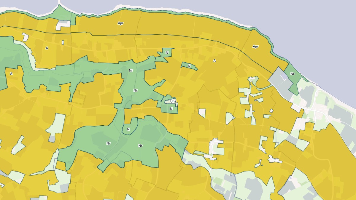 Aperçu cartographique de Englesqueville-la-Percée, centré sur la commune