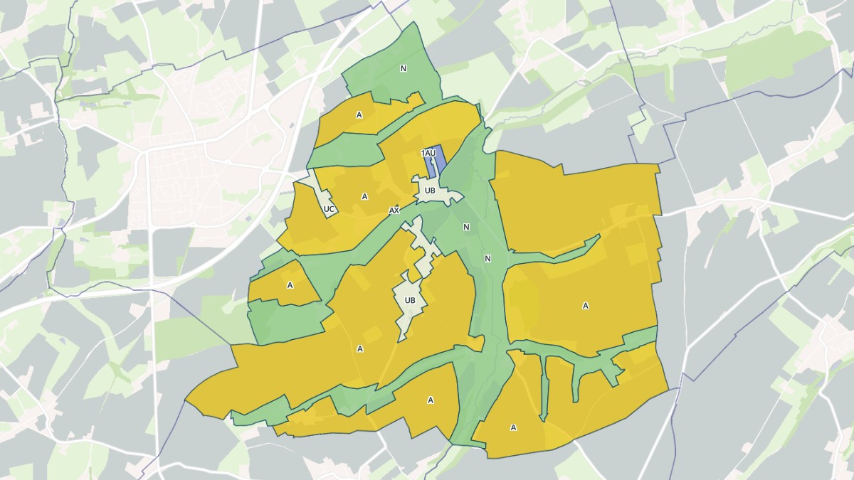 Aperçu cartographique de Épinay-sur-Odon, centré sur la commune