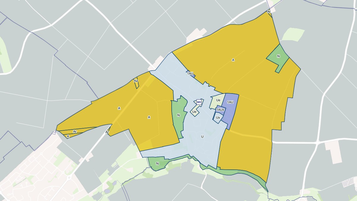 Aperçu cartographique de Esquay-Notre-Dame, centré sur la commune