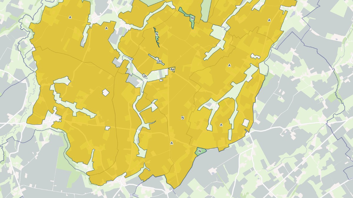 Aperçu cartographique de Foulognes, centré sur la commune