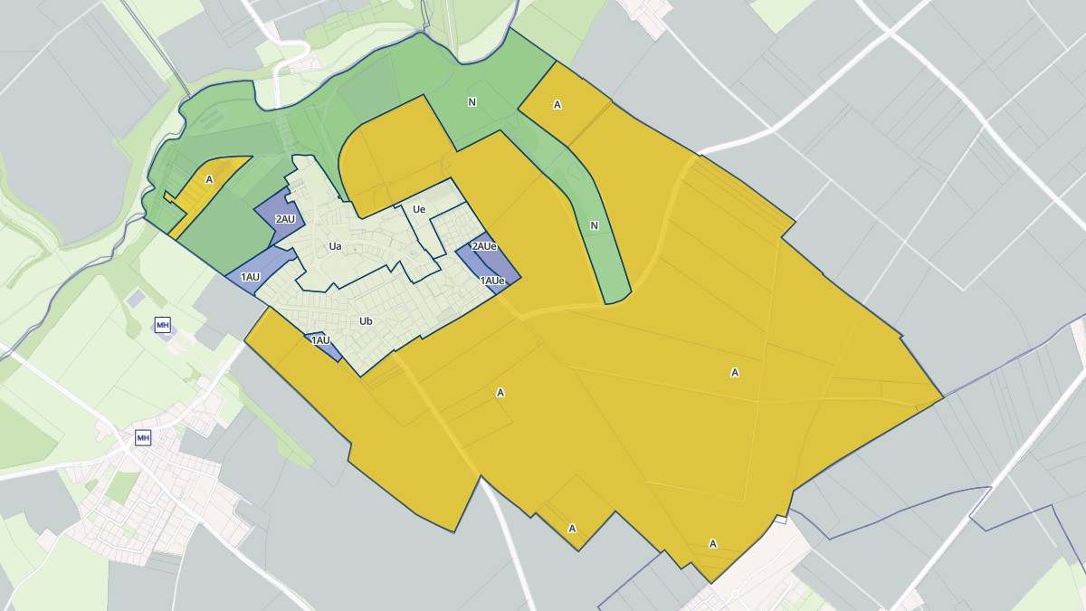 Aperçu cartographique de Gavrus, centré sur la commune