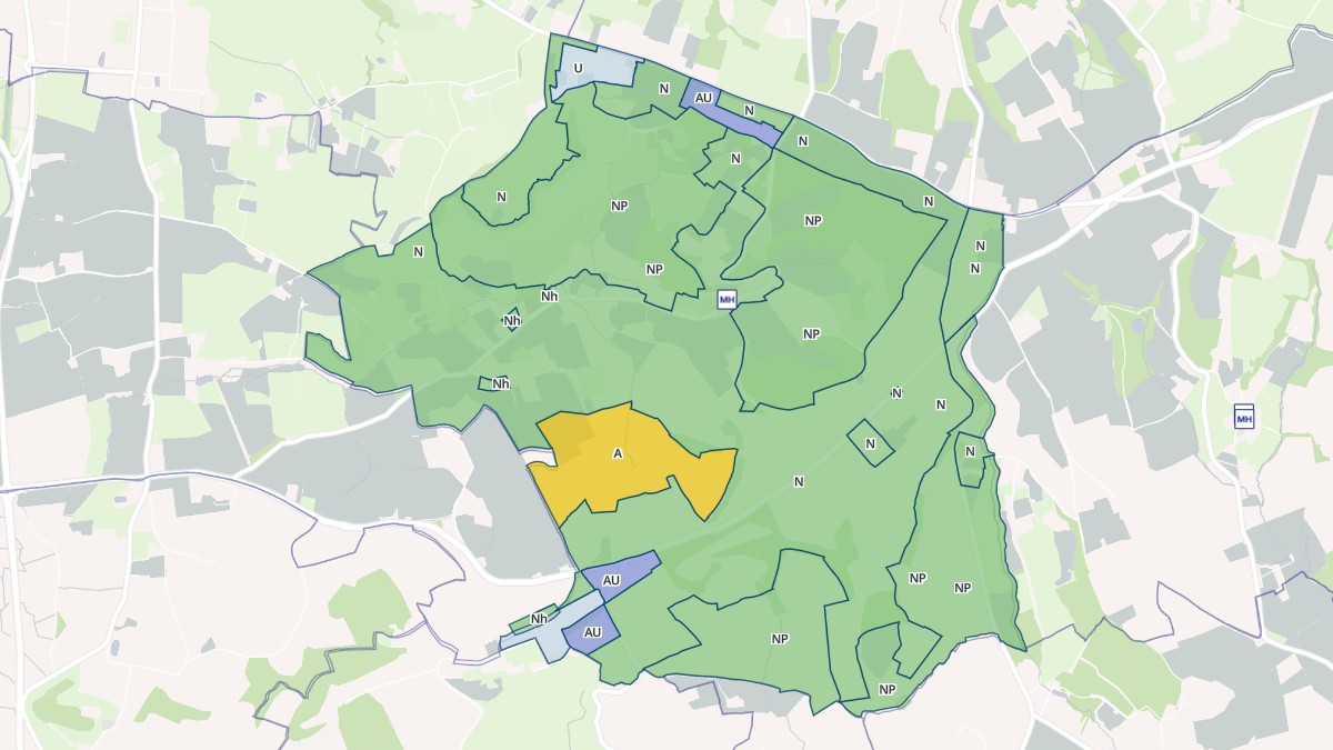 Aperçu cartographique de Grangues, centré sur la commune