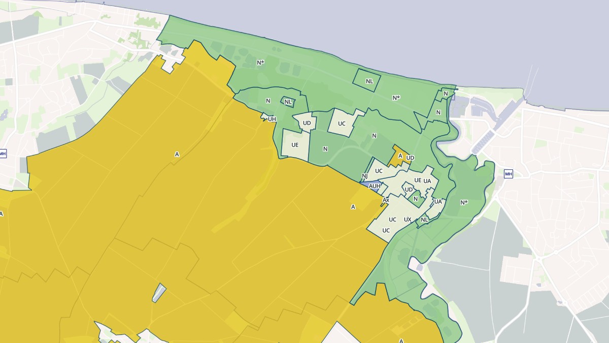Aperçu cartographique de Graye-sur-Mer, centré sur la commune