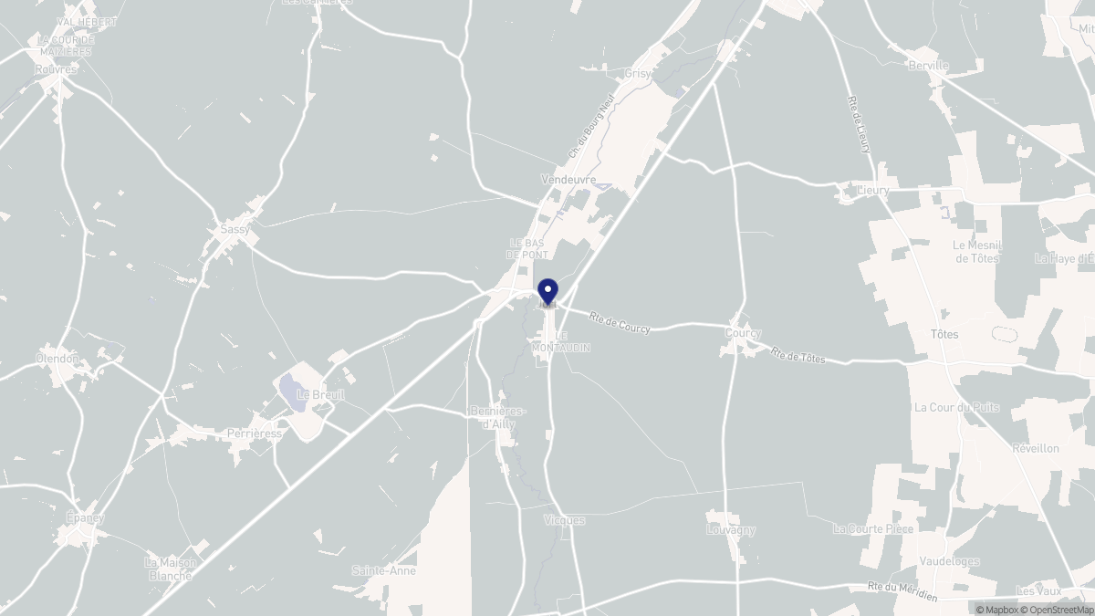 Aperçu cartographique de Jort, centré sur la commune