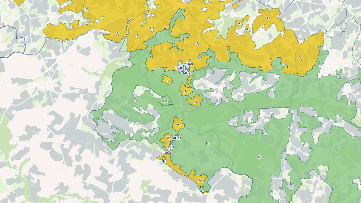 Aperçu cartographique de Dialan sur Chaîne, centré sur la commune