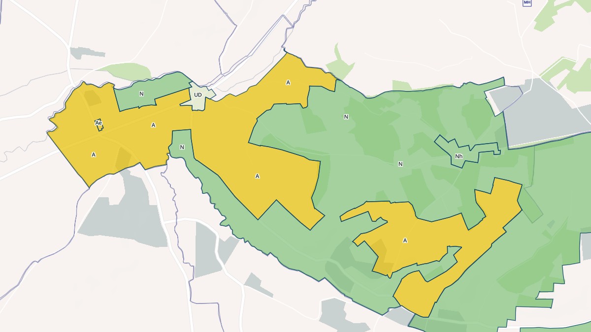 Aperçu cartographique de Léaupartie, centré sur la commune