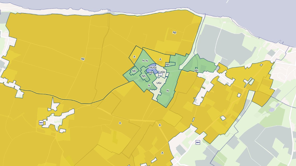 Aperçu cartographique de Manvieux, centré sur la commune