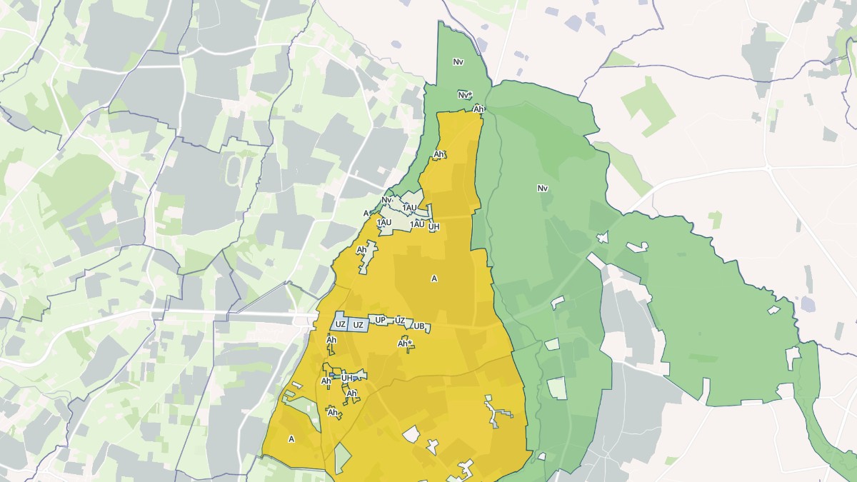Aperçu cartographique de Méry-Bissières-en-Auge, centré sur la commune
