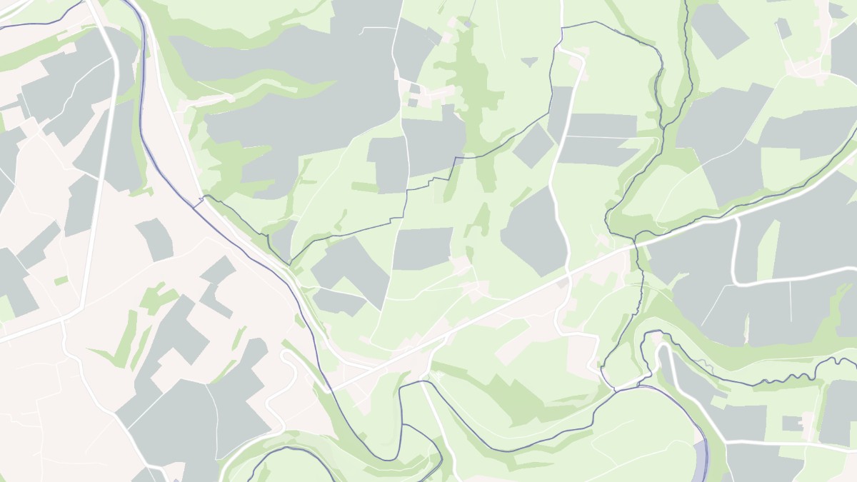 Aperçu cartographique de Le Mesnil-Villement, centré sur la commune