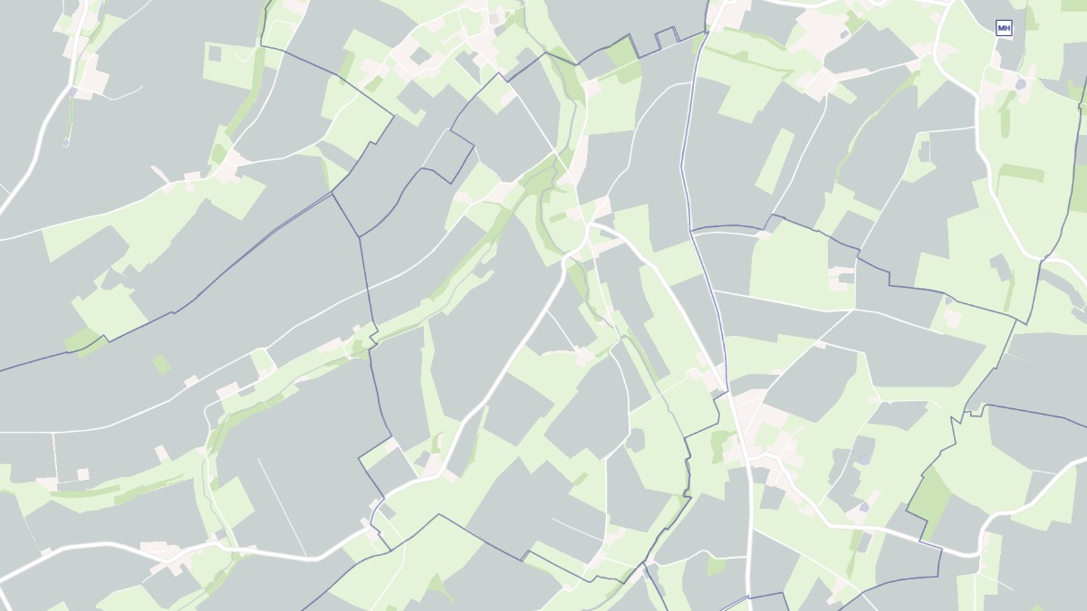 Aperçu cartographique de Montigny, centré sur la commune